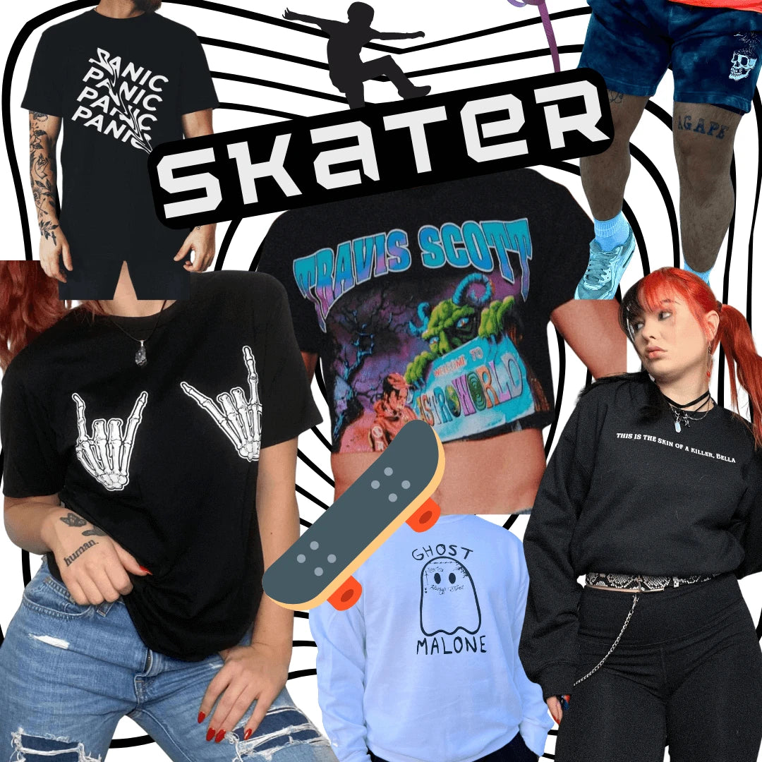 skater aesthetic clothing