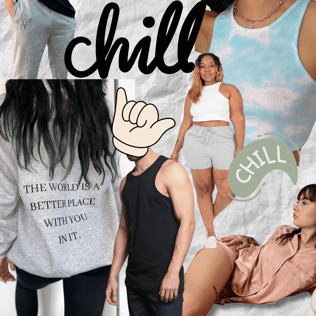 chill aesthetic clothing