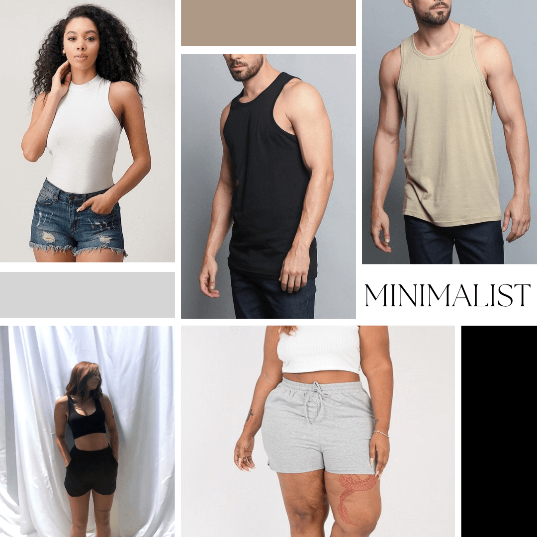 minimalist aesthetic fashion clothing