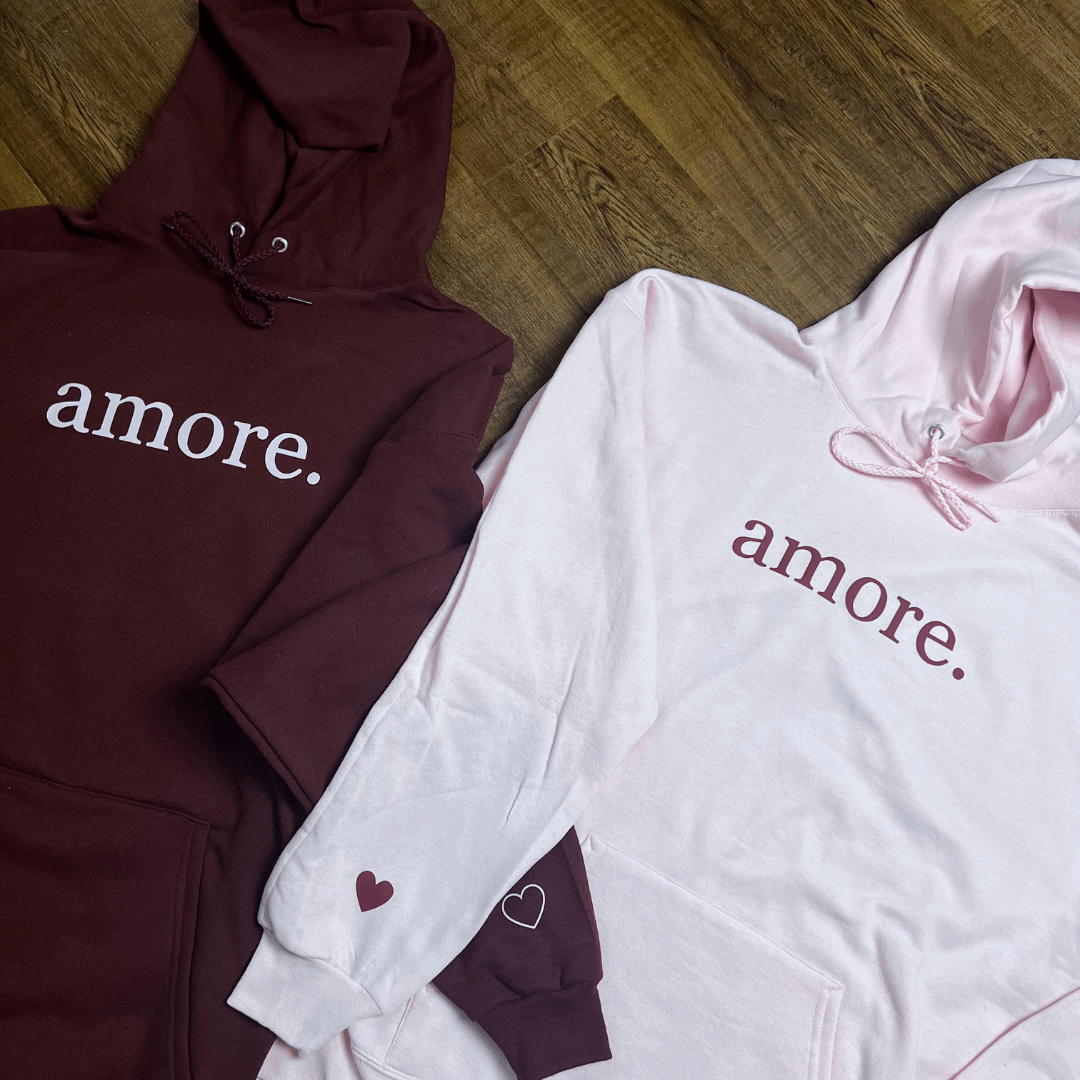 Amore Couple's Hoodies