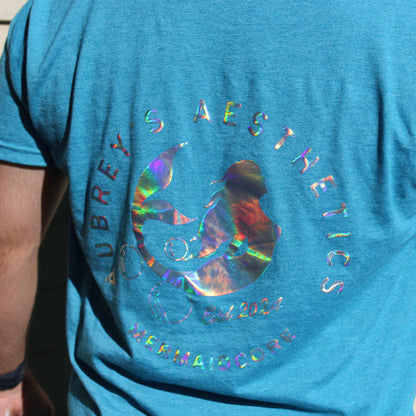 Mermaidcore Aesthetic Brand Short Sleeve T-Shirt