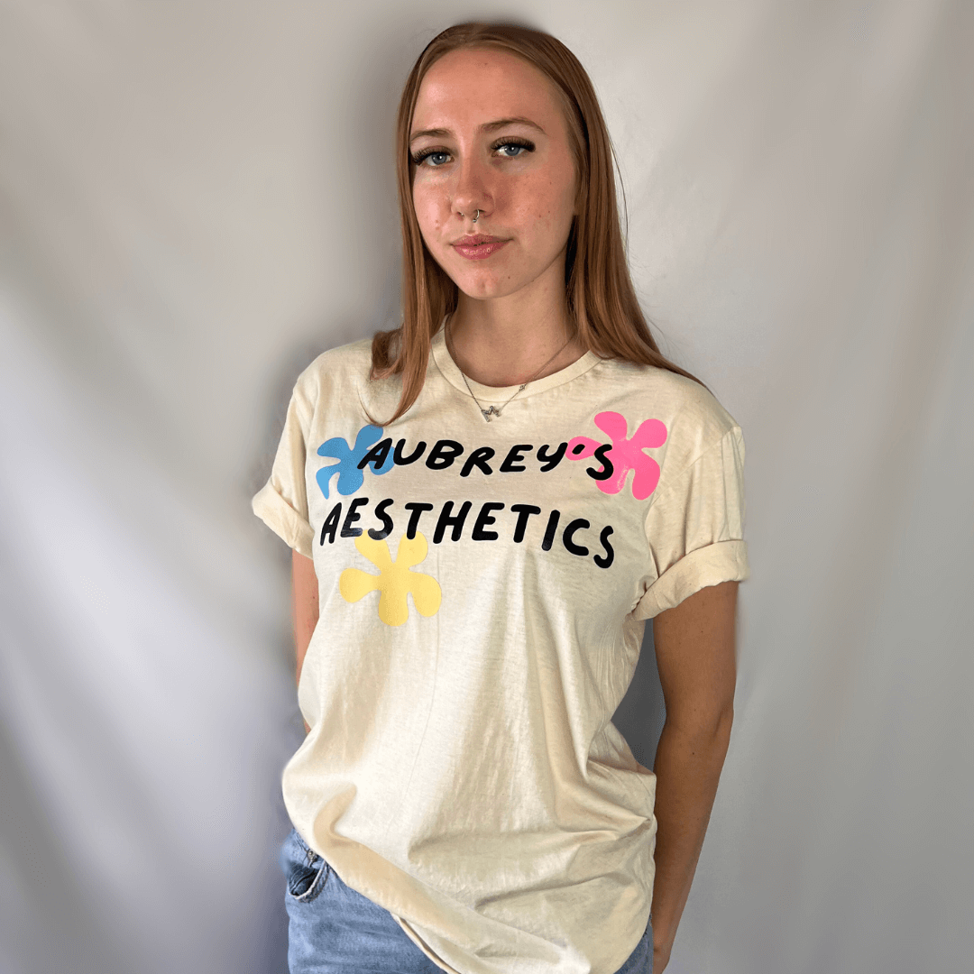 Aubrey's Aesthetics Hippie-Style Brand Tee