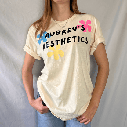 Aubrey's Aesthetics Hippie-Style Brand Tee