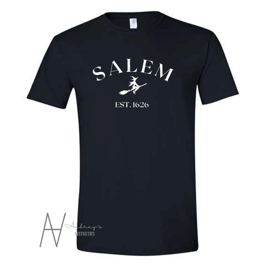 Salem black tee
