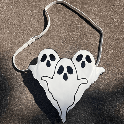 Triple Ghost Adjustable Shoulder Bag