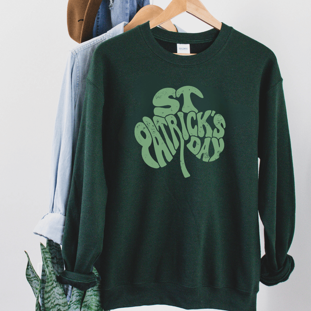 Unisex St. Patrick's Day Green T-Shirt or Crewneck