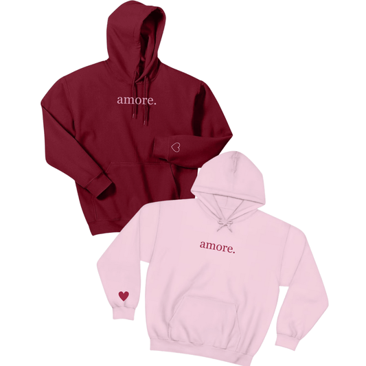 Amore Couple's Hoodies