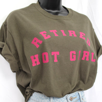 T-shirt Hot Girl à la retraite