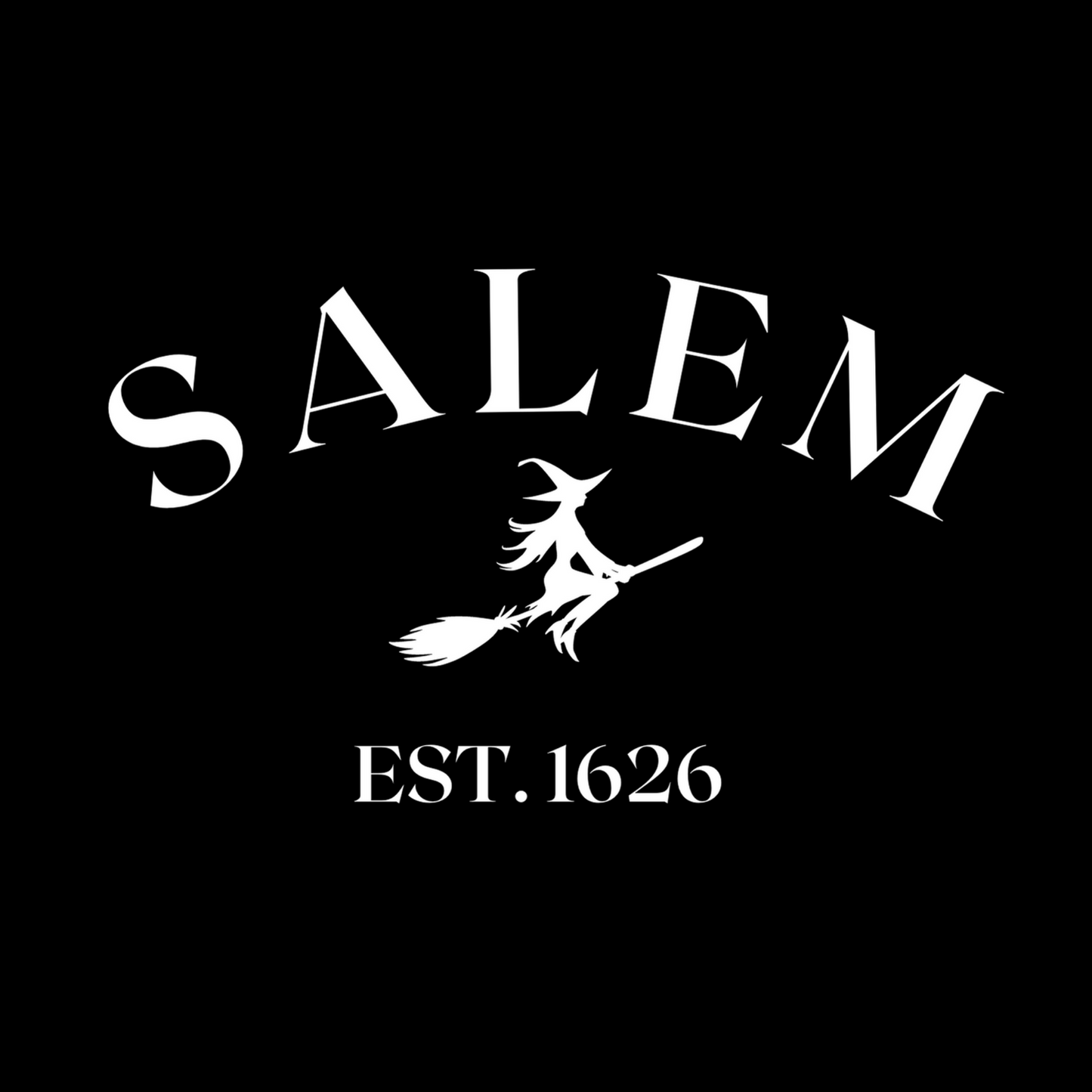 Cuello redondo unisex de bruja de Salem